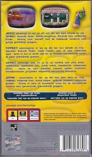 Lemmings Platinum - PSP Spil (Genbrug)